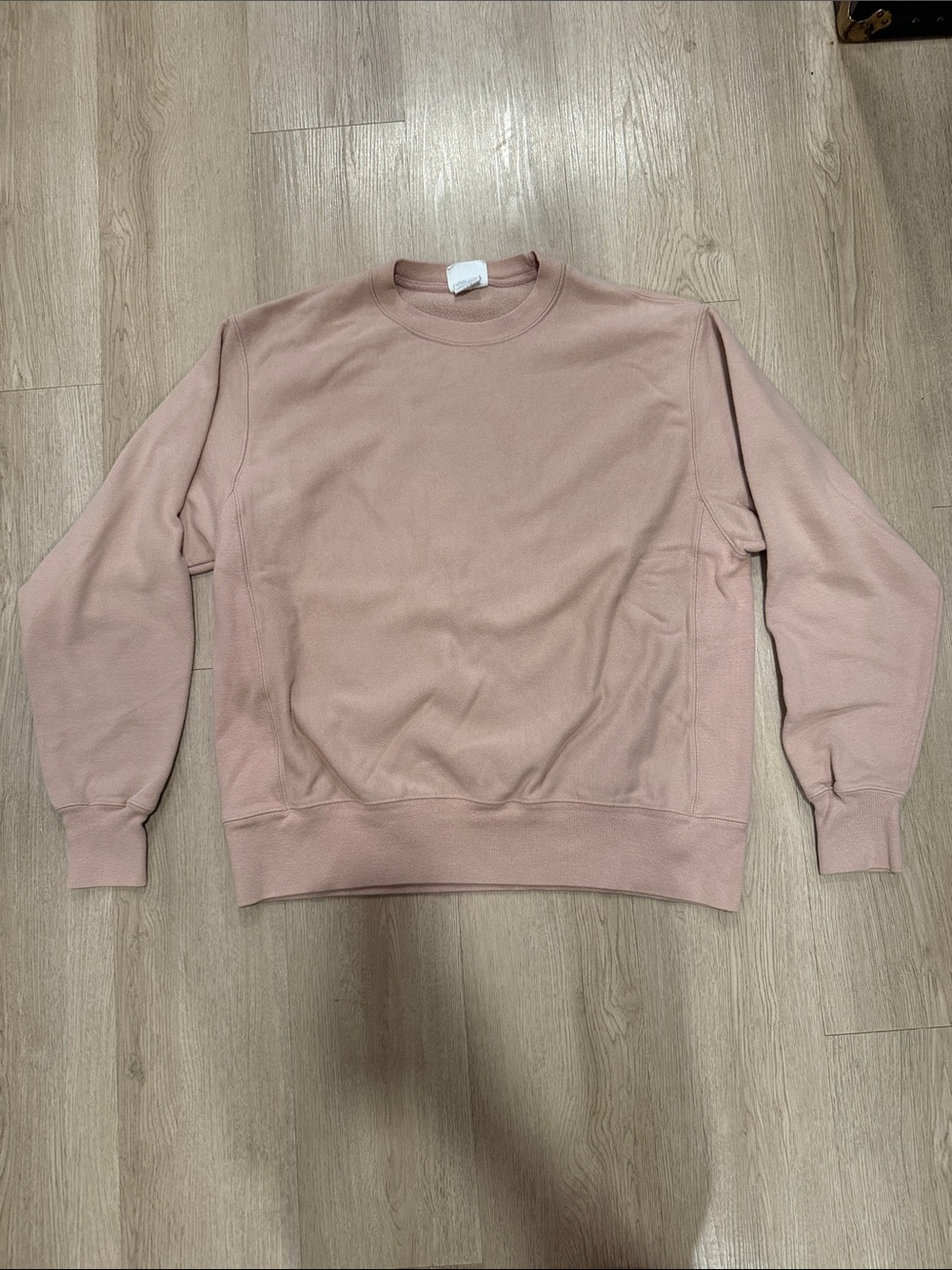 Men's Champion Dusty Peach/Pink Crewneck Sweatshirt